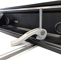 Vista 3 de Cam Action T-Track - Abrazadera de sujeción de liberación rápida para plantillas, accesorios y vallas de tienda (2, 5/16")