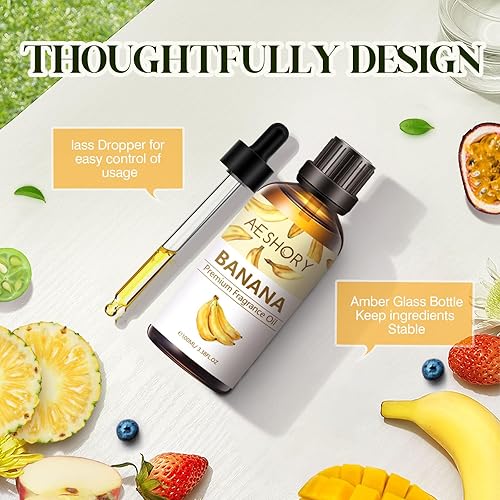 Miniatura 6 de Aceite aromático de manzana de 3.38 onzas líquidas, aceites esenciales de aromaterapia para difusores para el hogar, aceites perfumados de manzana