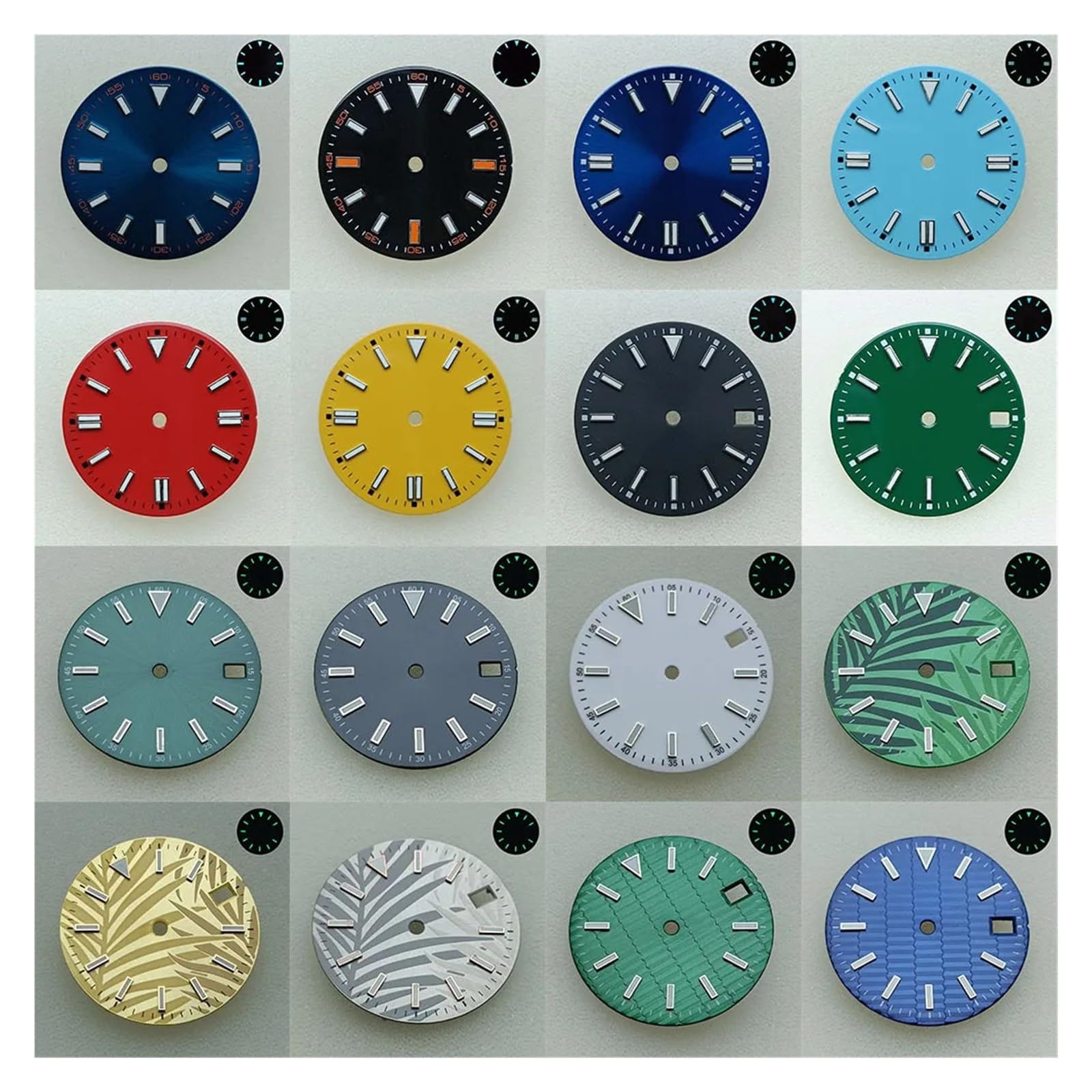 Tarcza Zegarka O Średnicy 28,5 Mm Luminous Dial Dla Akcesoriów Do Zegarków NH35/NH36/8215/2836