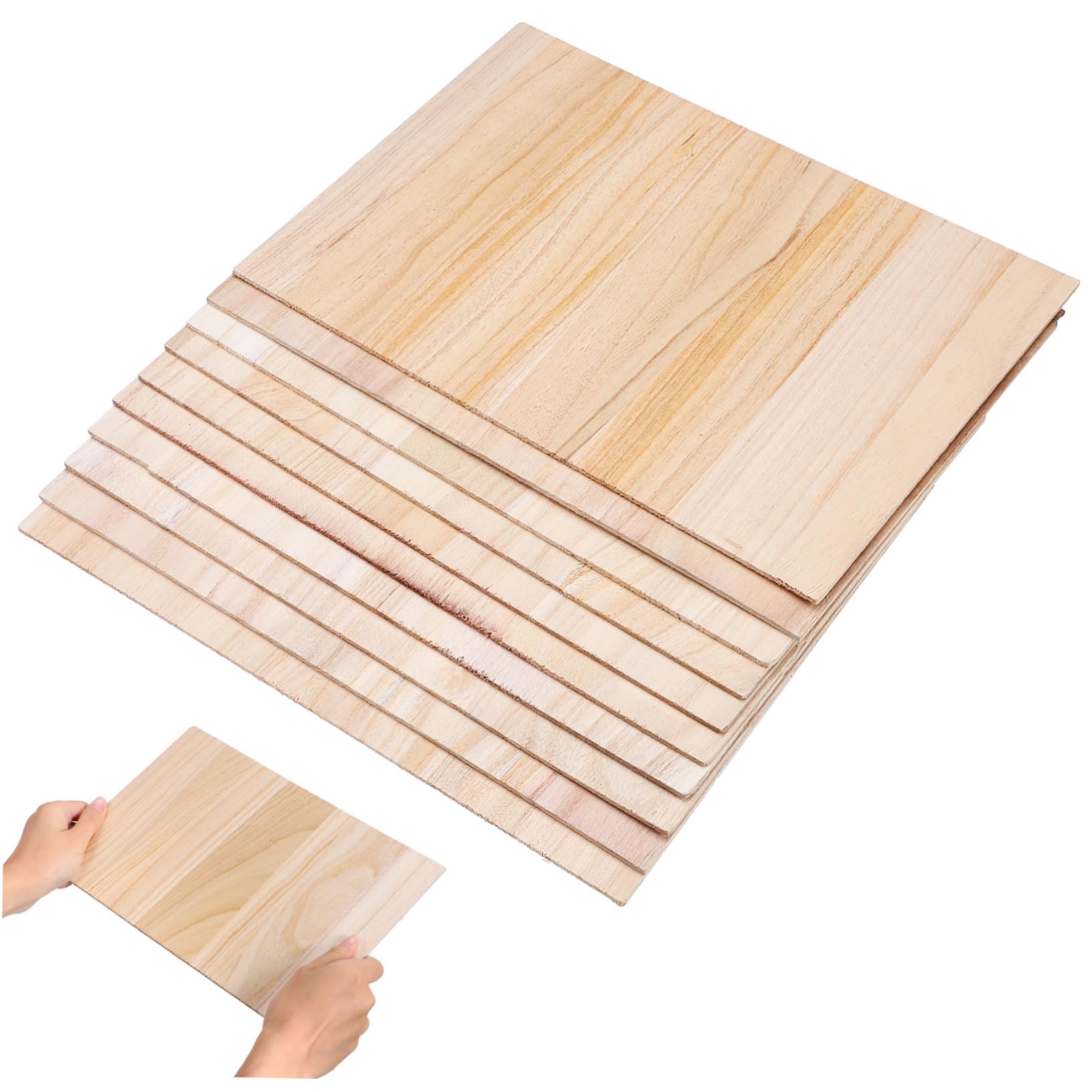 GOOHOCHY 10pcs Taekwondo Boards for Boys and Girls Martial Arts Karate Boards Wooden Breaking Planks for Martial Arts Academy