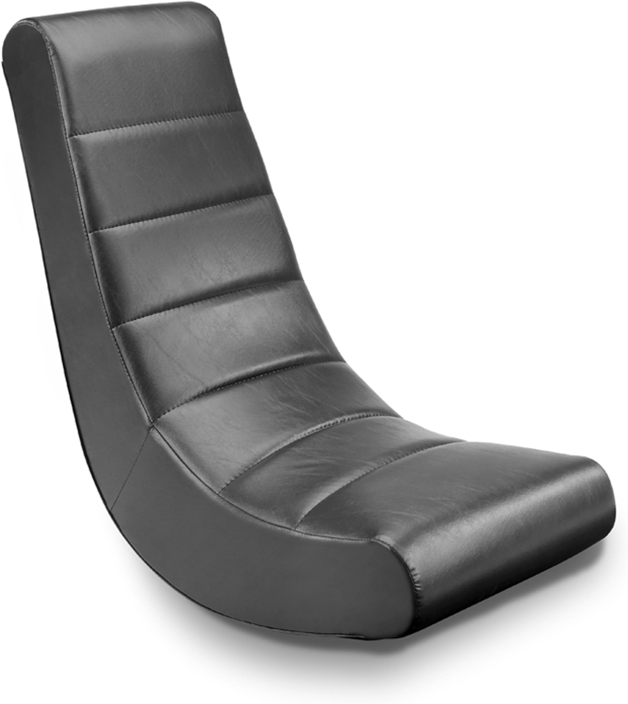 THE CREW FURNITURE Classic Video Rocker Gaming Chair, Black