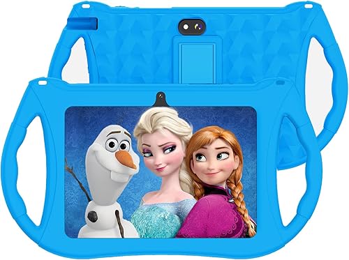 RliyOliy Tableta para niños, tableta de 7 pulgadas para niños, tableta Android 12, 3 GB de RAM, 32 GB de ROM, tableta para niños pequeños con