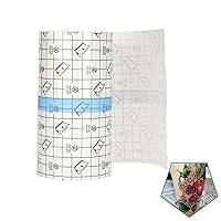 Vista 16 de Rollo de Vendaje para Cuidado Posterior de Tatuajes 8" x 10 Yardas - Película Transparente Impermeable para Curación Inicial de Tatuajes