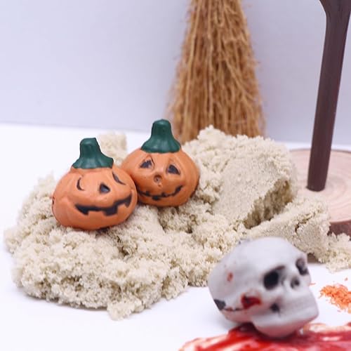 Miniatura 5 de Juego de 31 piezas de exquisitos accesorios de decoración de Halloween para casa de muñecas, adorno de casa de muñecas, juego de decoración de