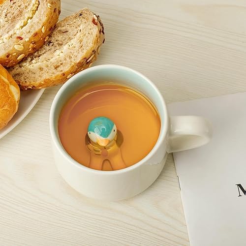 Miniatura 4 de VANUODA Bonita taza de pingüino, taza de té de animales 3D, tazas de café, graduación, San Valentín, día de la madre, Pascua, regalos de Navidad