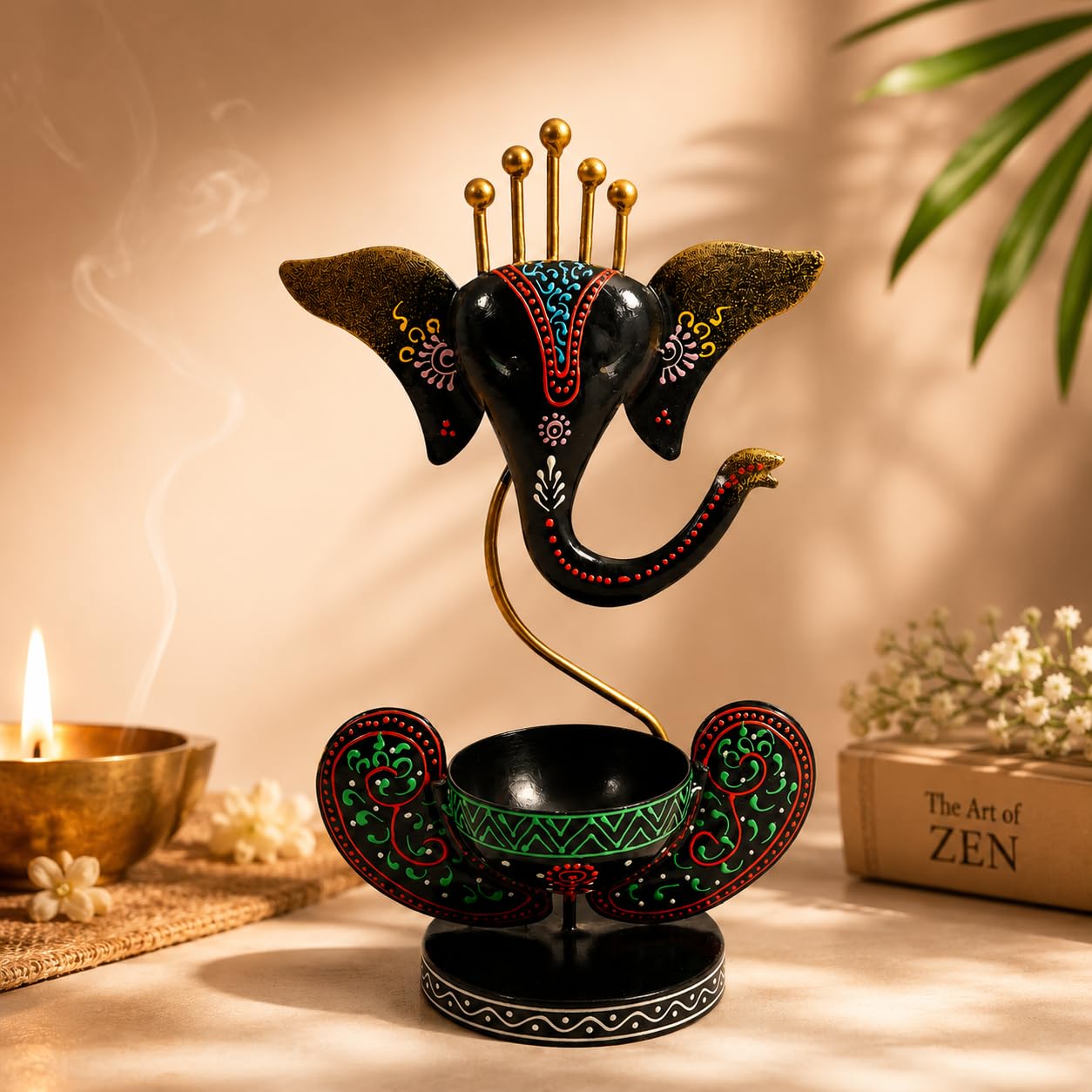 ガネーシャキャンドルホルダー Buy Lord Ganesha Tealight Candle Holder | Decorative Tea Light