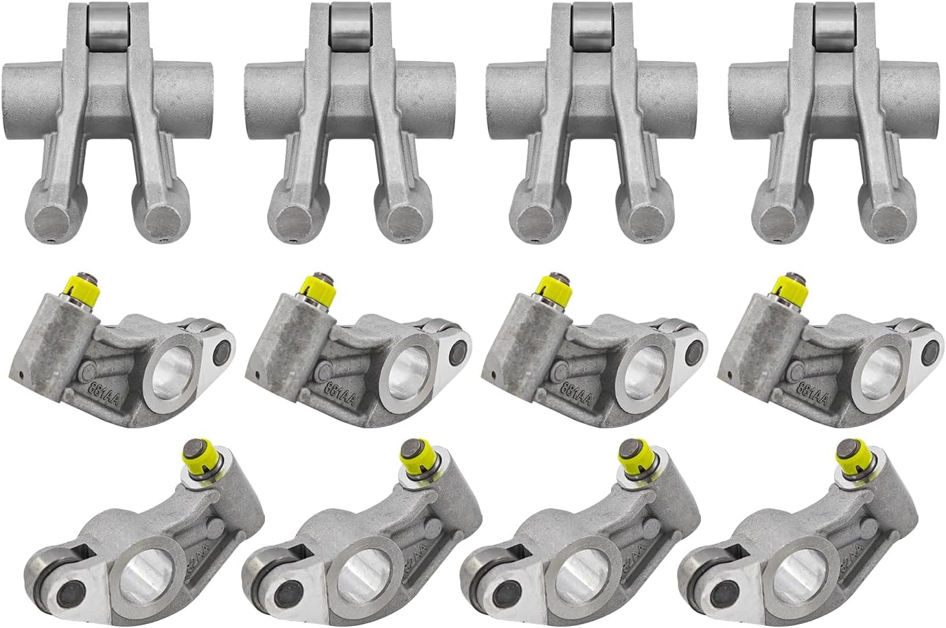 11337514977 Rocker Arms Kit Compatible with Mini R50 R52 R53 Chrysler PT Cruiser Neon II 1.6L 2001-2010 11337514978 11337522124 11 33 7 514 977 11 33 7 514 978 11 33 7 522 124