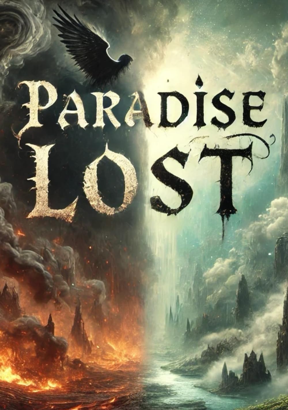 Paradise Lost (LARGE PRINT EDITION): Epic tale of rebellion, loss, and redemption—a timeless exploration of human nature, free will, and divine justice in the battle between Heaven and Hell