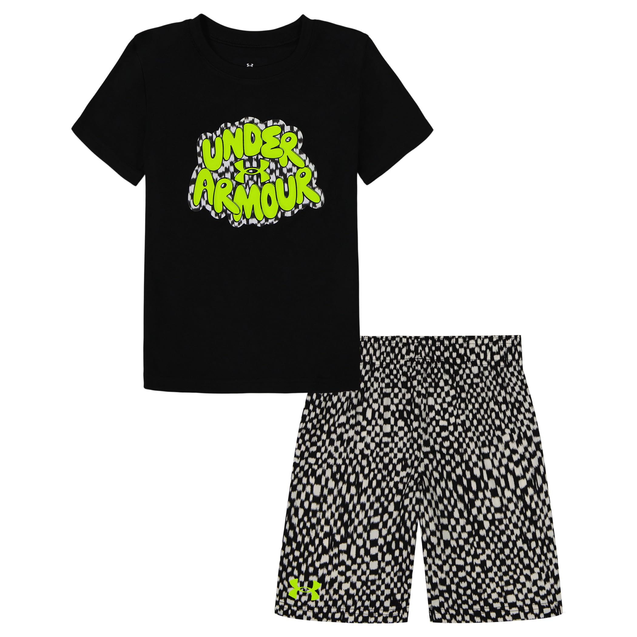 Under Armour Boys' 2-piece Short Sleeve Graphic T-Shirt and Shorts Set