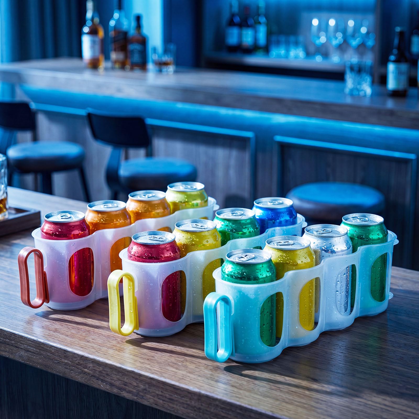 Amazon.com: Novabright 6 Pcs Portable Soda Can Organizer 11 x 4.2
