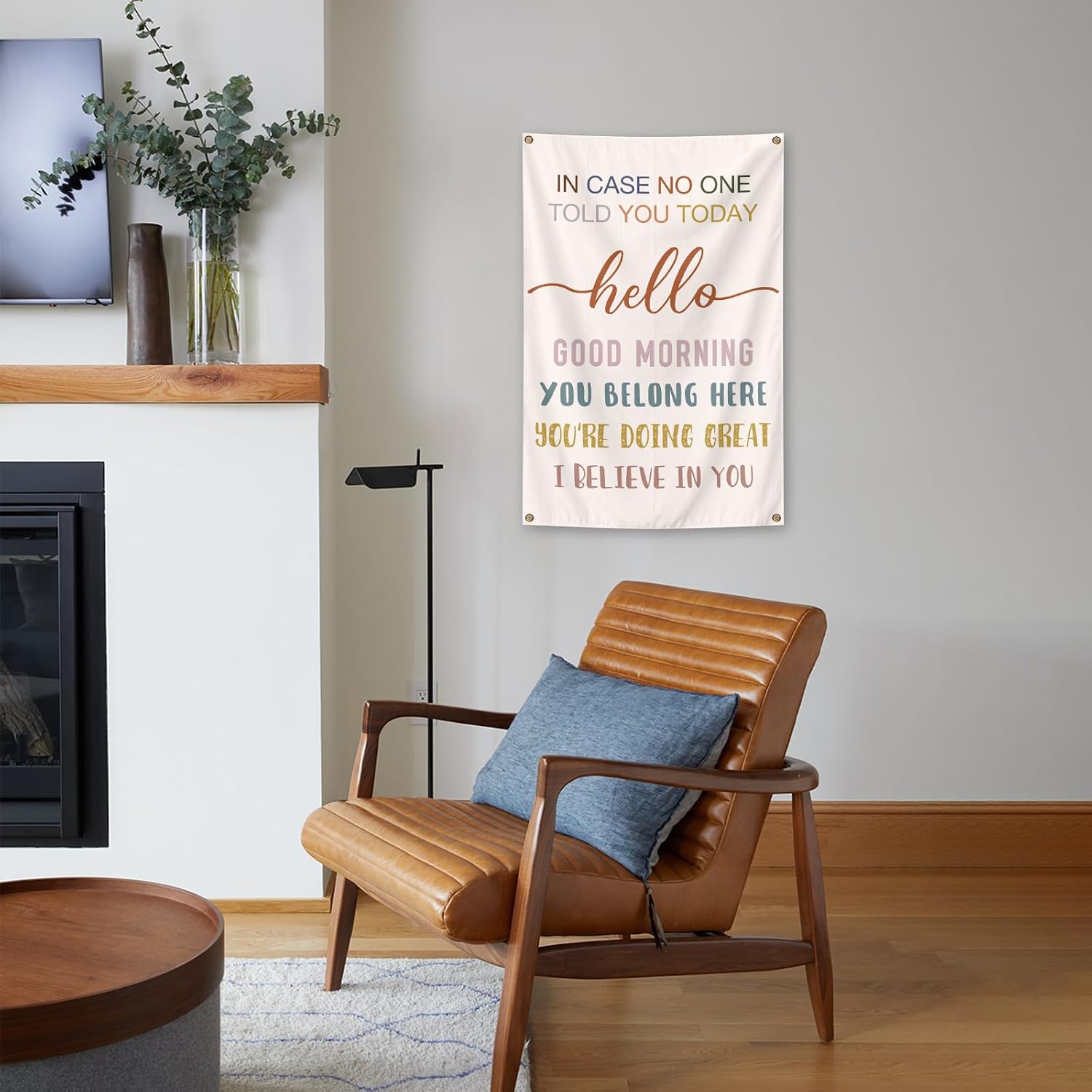 In Case No One Told You Today Hello You're Doing Great Classroom Posters Tapestry 2x3 Ft Aesthetic Poster for School Classroom Wall Decor Gifts
