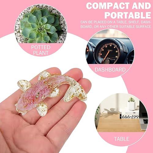 Miniatura 6 de Koi Fish Decor Crystal Figurine, Small Glass Fish Ornament for Home Desk, Lucky Wealth Attraction DecorationHome Decor