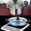 Set of 2 Pressure Cooker Handle Pot Side Handle Replacement Part Pot Handle Handle Set Replacement Handle for Pot Lid Universal Pot Handle Black for Pans Pressure Cooker Cookware