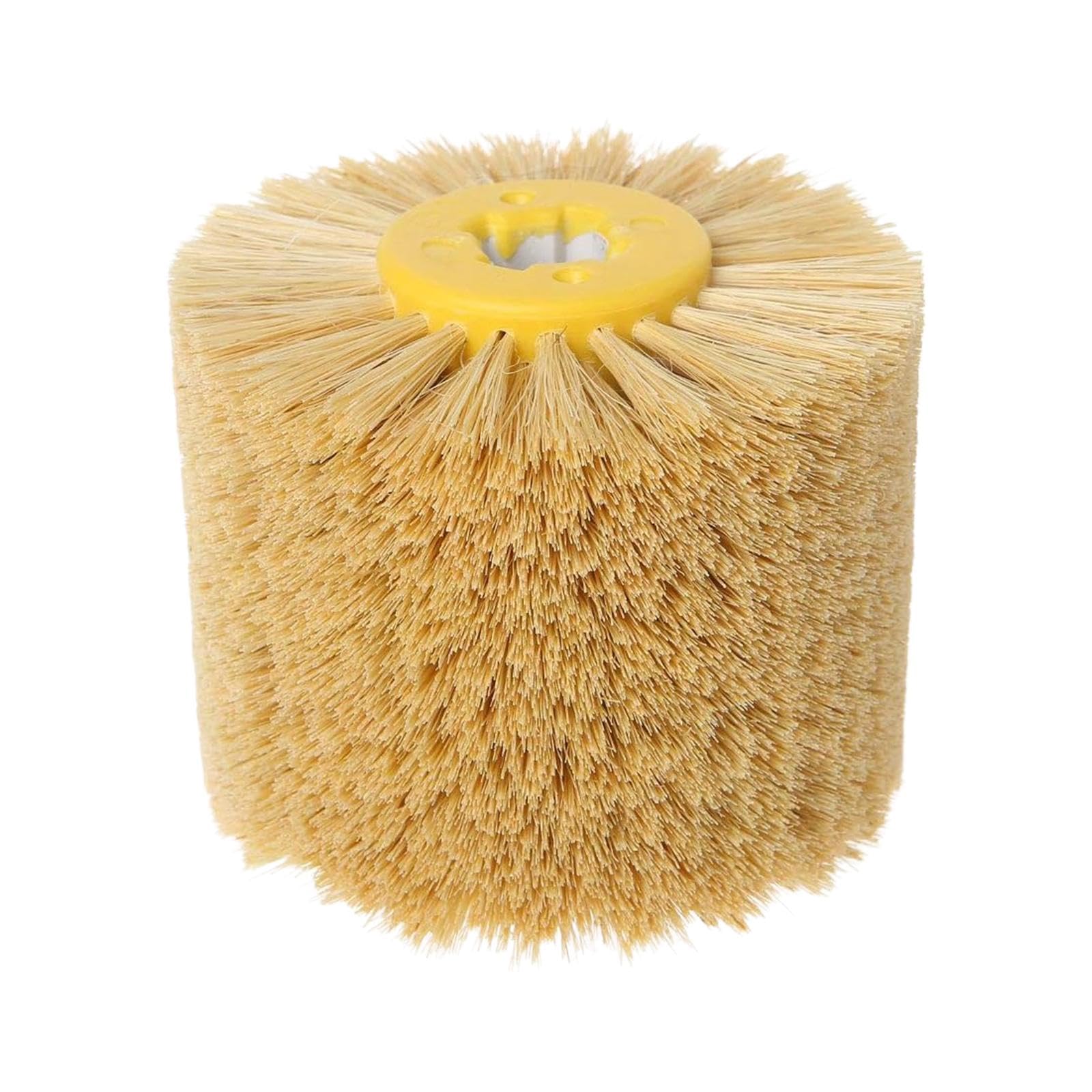 Cepillo de Pulido de Sisal, Tambor Desoxidante, Cepillo de Bruñido para Muebles, Suelos Y Superficies Metálicas.