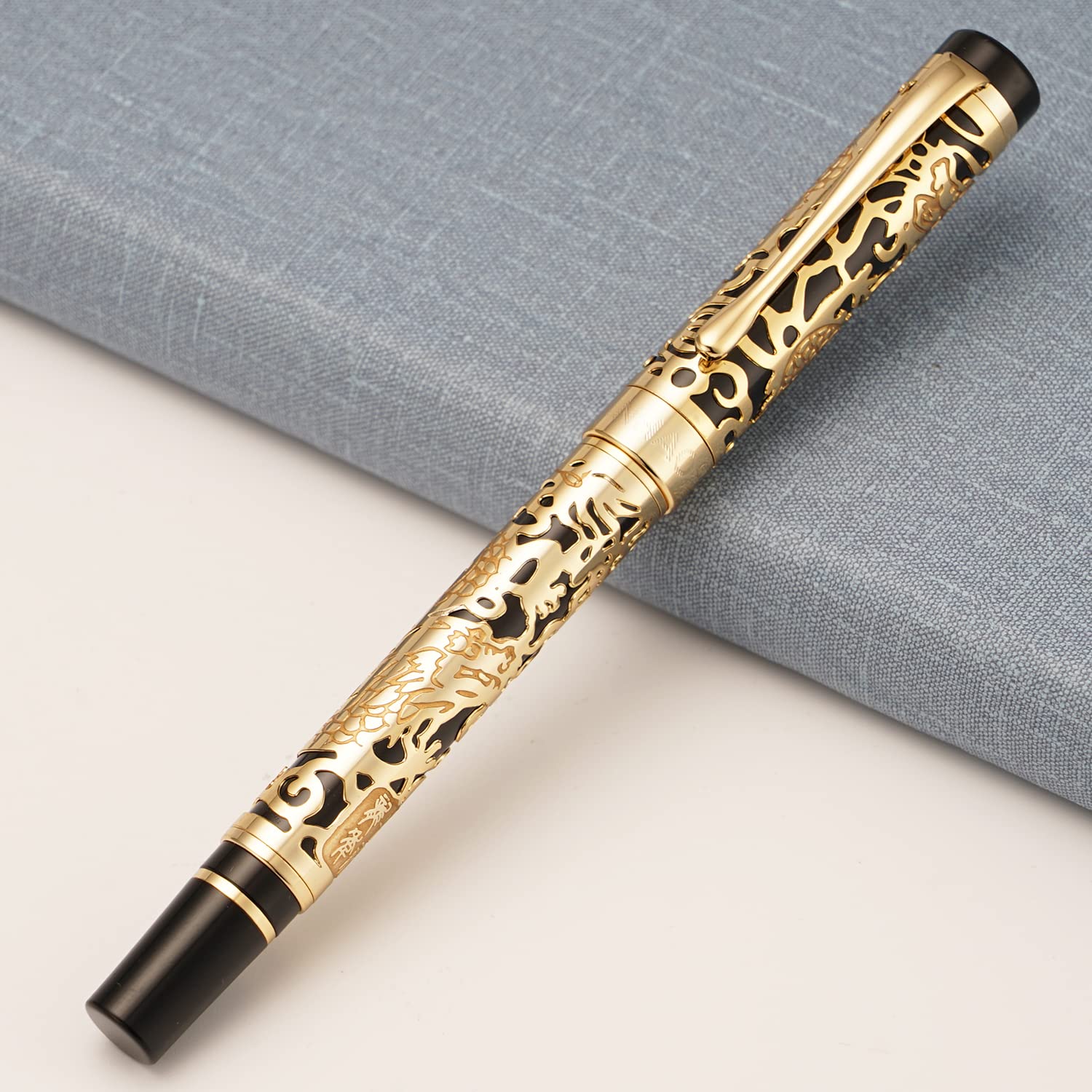 Amazon | Retro Jinhao 5000 メタルローラーボールペン、高度で美しい