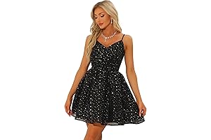 Starry Night: Enchanted Organza Prom Dress