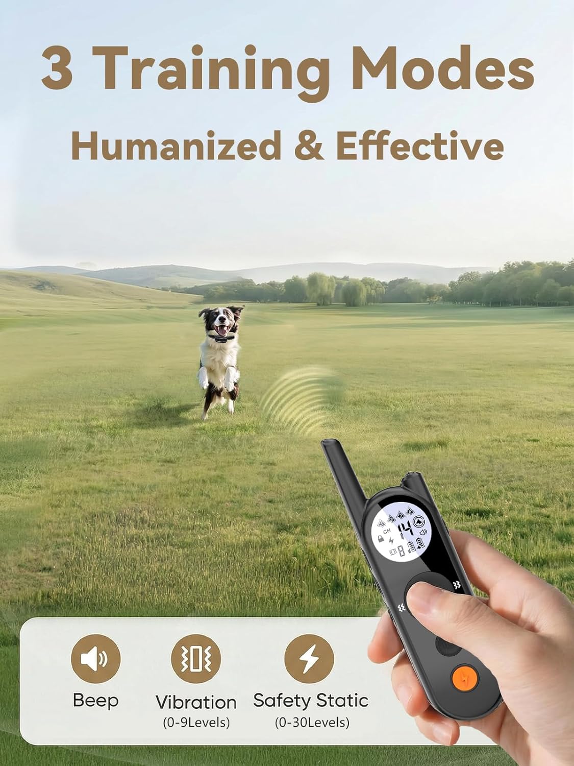 MIMOFPET Wireless Dog Fence for Large Medium Dog