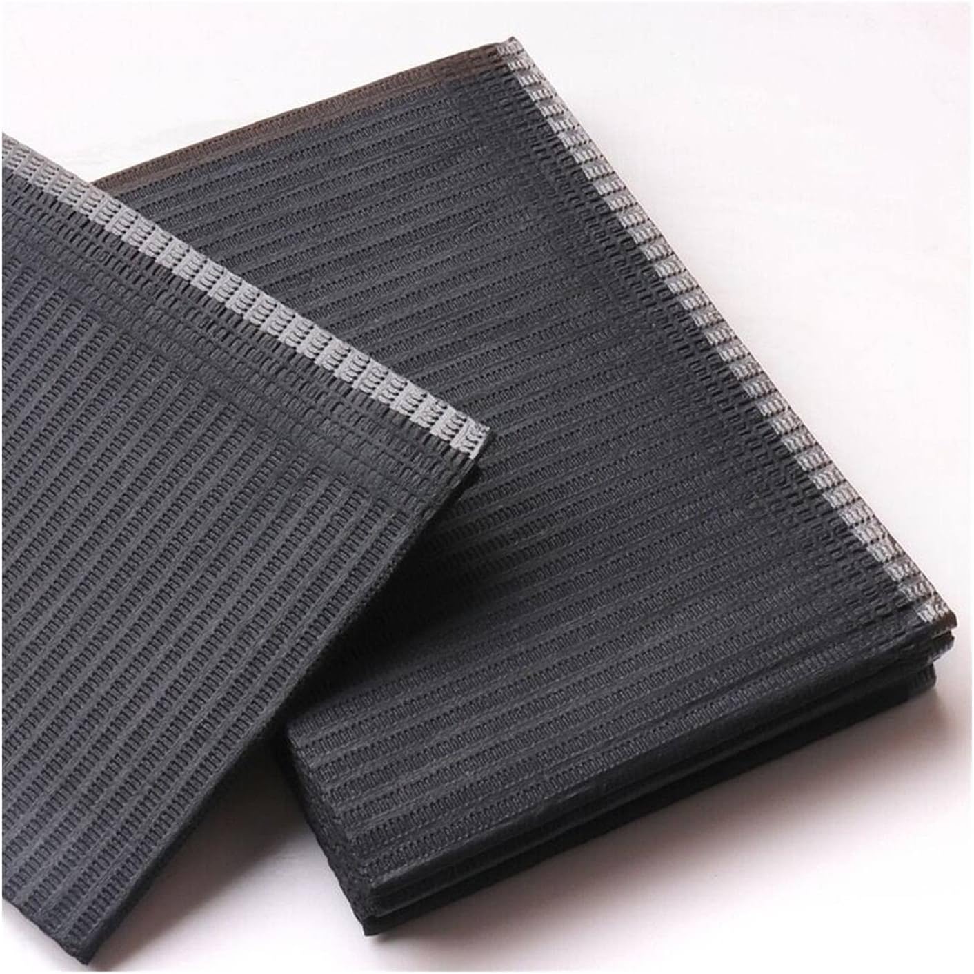 VSOLS 250/125/50/20pcs Tattoo Cleaning Wipes Pad Disposable Dental Piercing Bibs Waterproof Sheets Paper Tattoo Accessories (Color : 50pcs Black)
