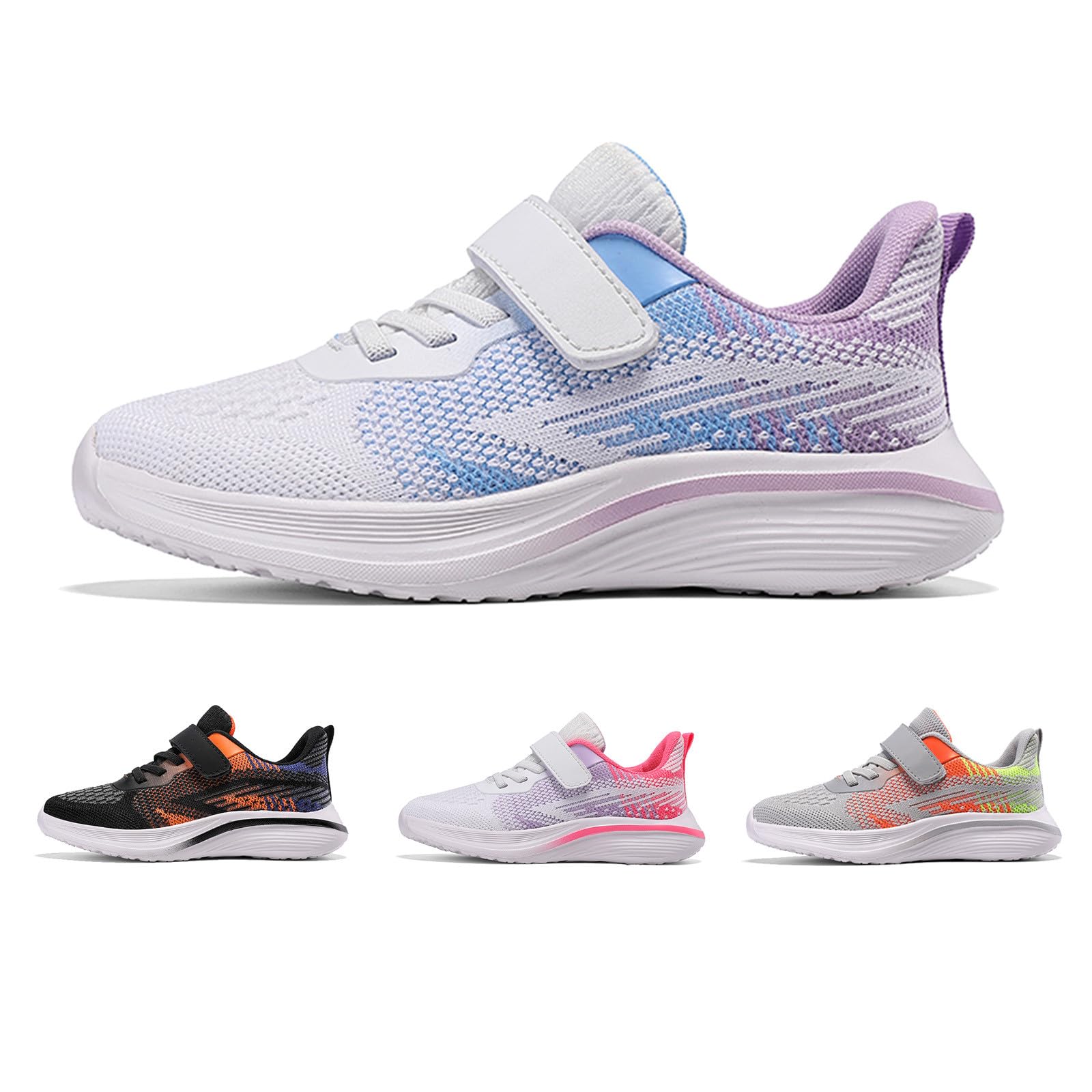 Genérico Zapatillas Deportivas para niños Tallas amplias Antideslizantes niño Calzado Adolescentes con Suela Antideslizante Sneakers Transpirables Ideales Actividades diarias