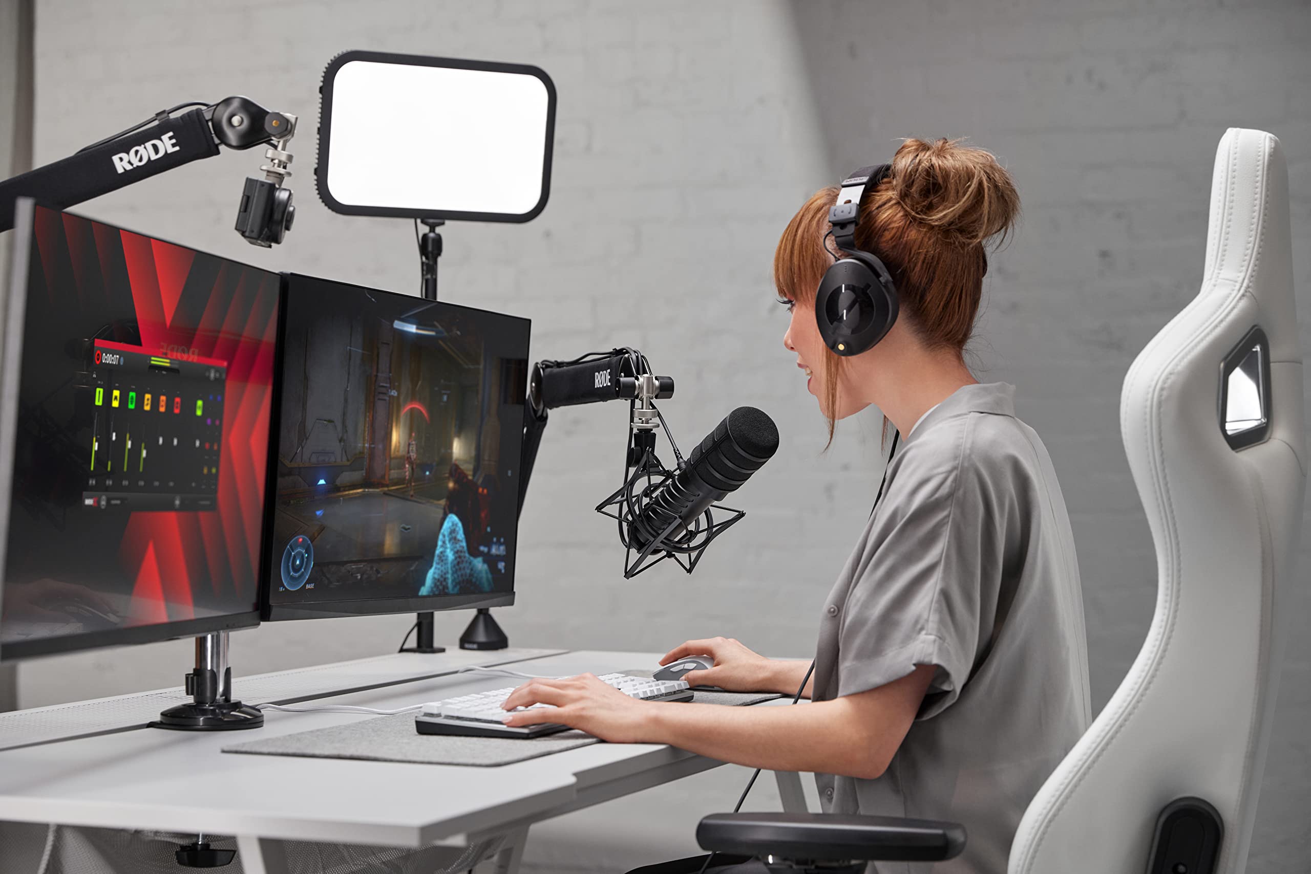 RØDE X XDM-100 Professionelles dynamisches USB-Mikrofon und virtuelle Mixing-Lösung für Streamer und Gamer