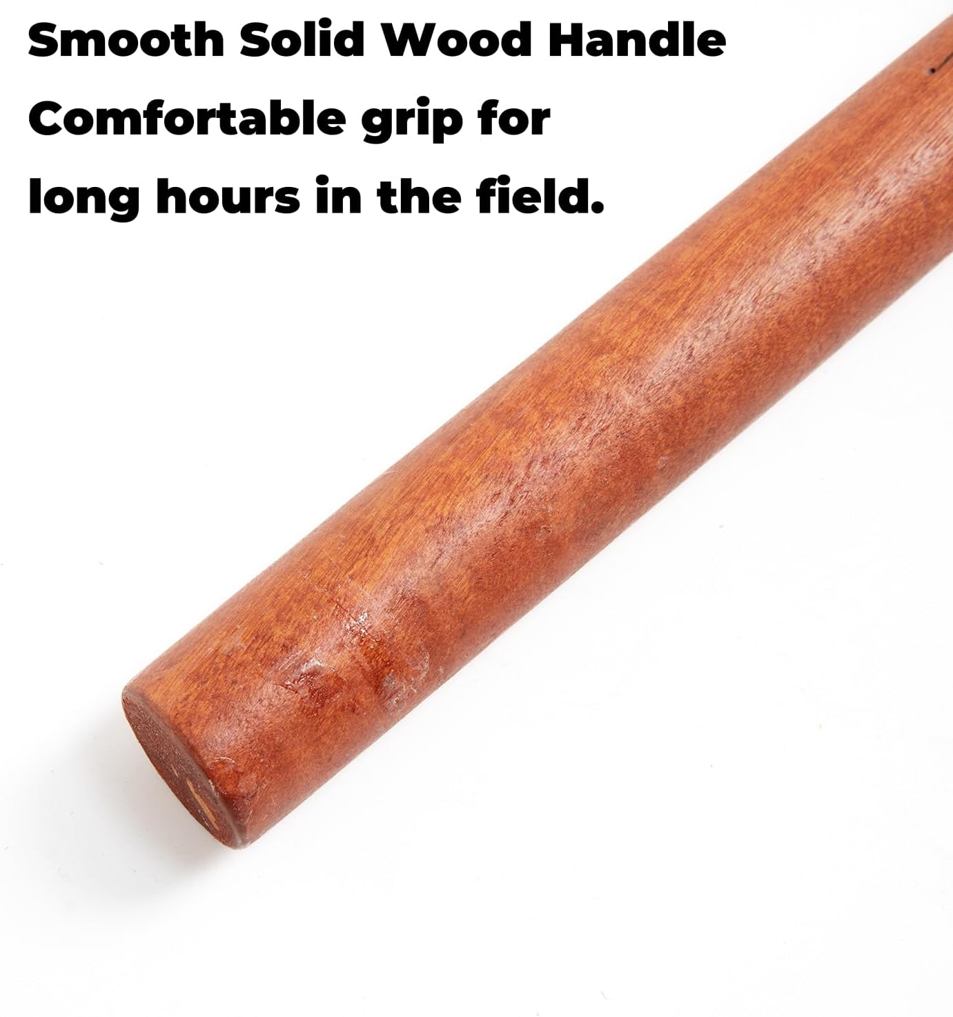 Heavy Duty Bark Spud Debarking Tool with 29" Long Wood Handle – 2.2" Wide Steel Blade Log Peeler for Tree Bark Removal, Manual Debarker for Forestry and Lumber Work