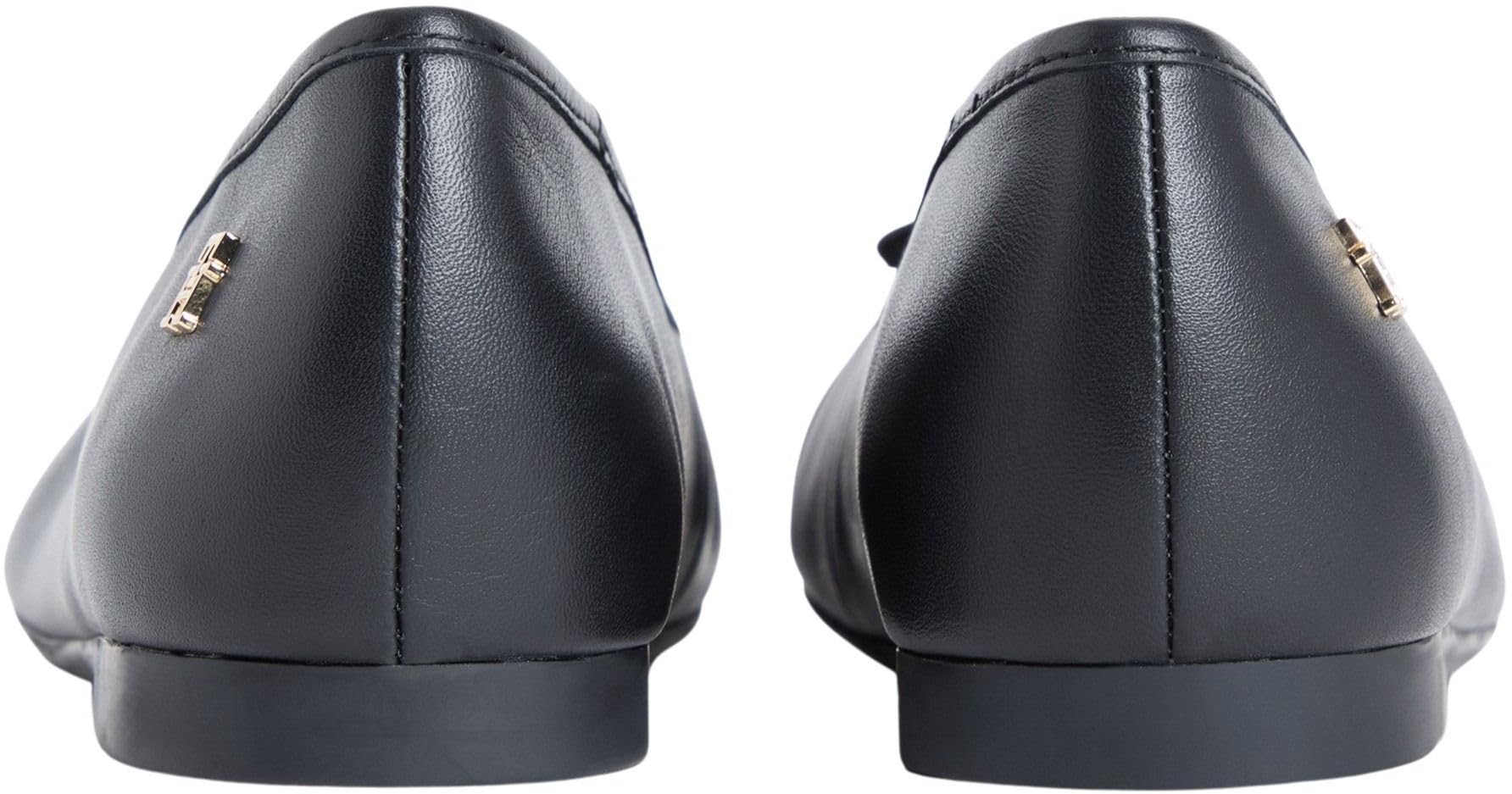 Tommy Hilfiger Damen Hilfiger Smooth Lthr Ballet Fw0fw09241Ballerinas