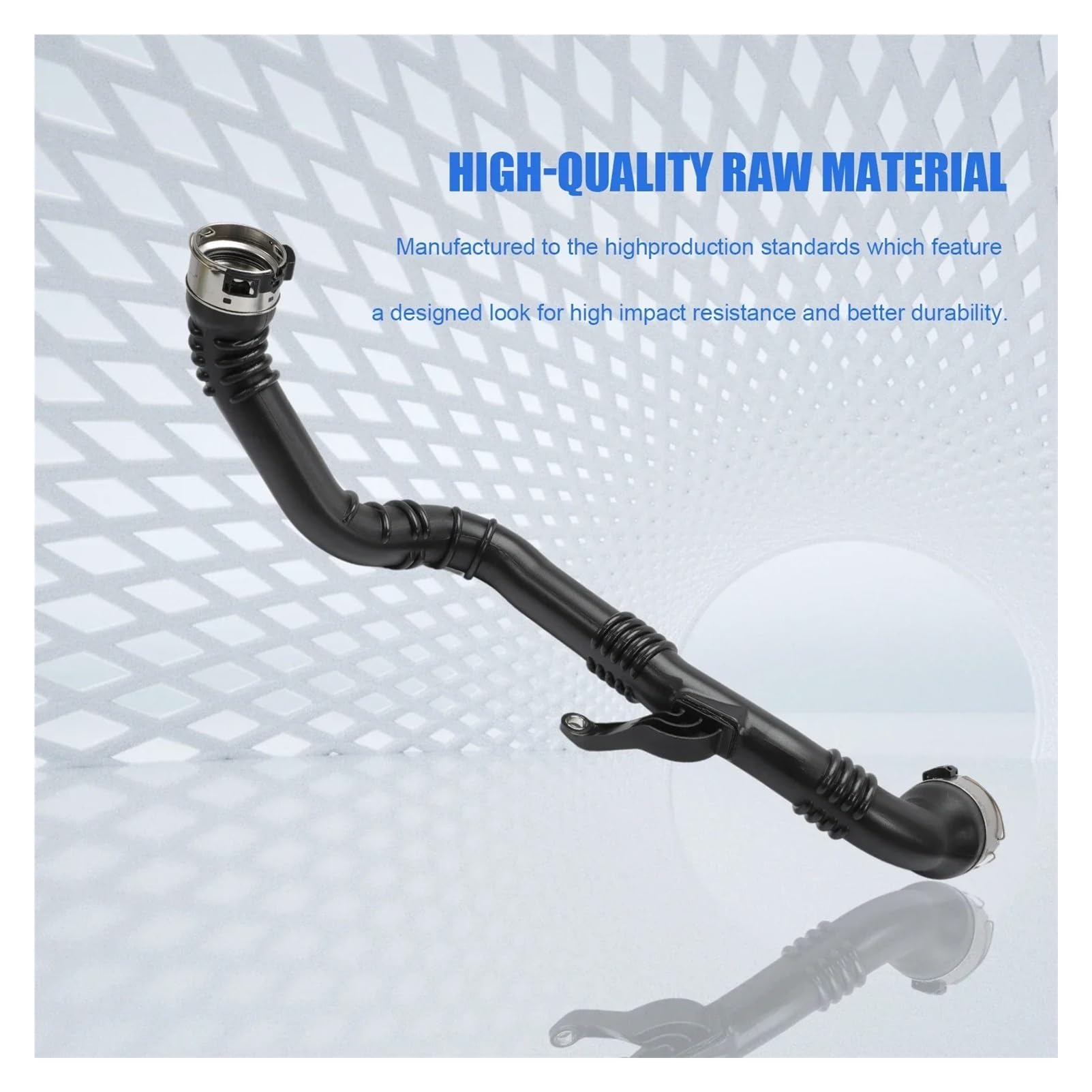 Ladeluftkühlerschlauch ersetzen 55/65 mm Schlauch kompatibel mit Nissan Qashqai kompatibel mit Renault Kadjar Megane Grand Scnic 144602443R 144608957R 1446000Q1B