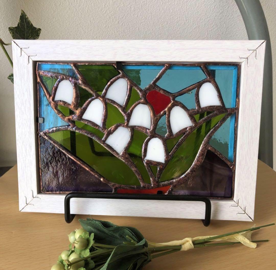 ステンドグラスパネル煙サンタ22-2 ステンドグラスパネル煙サンタ22-2 ステンドグラスパネル煙サンタ22-2