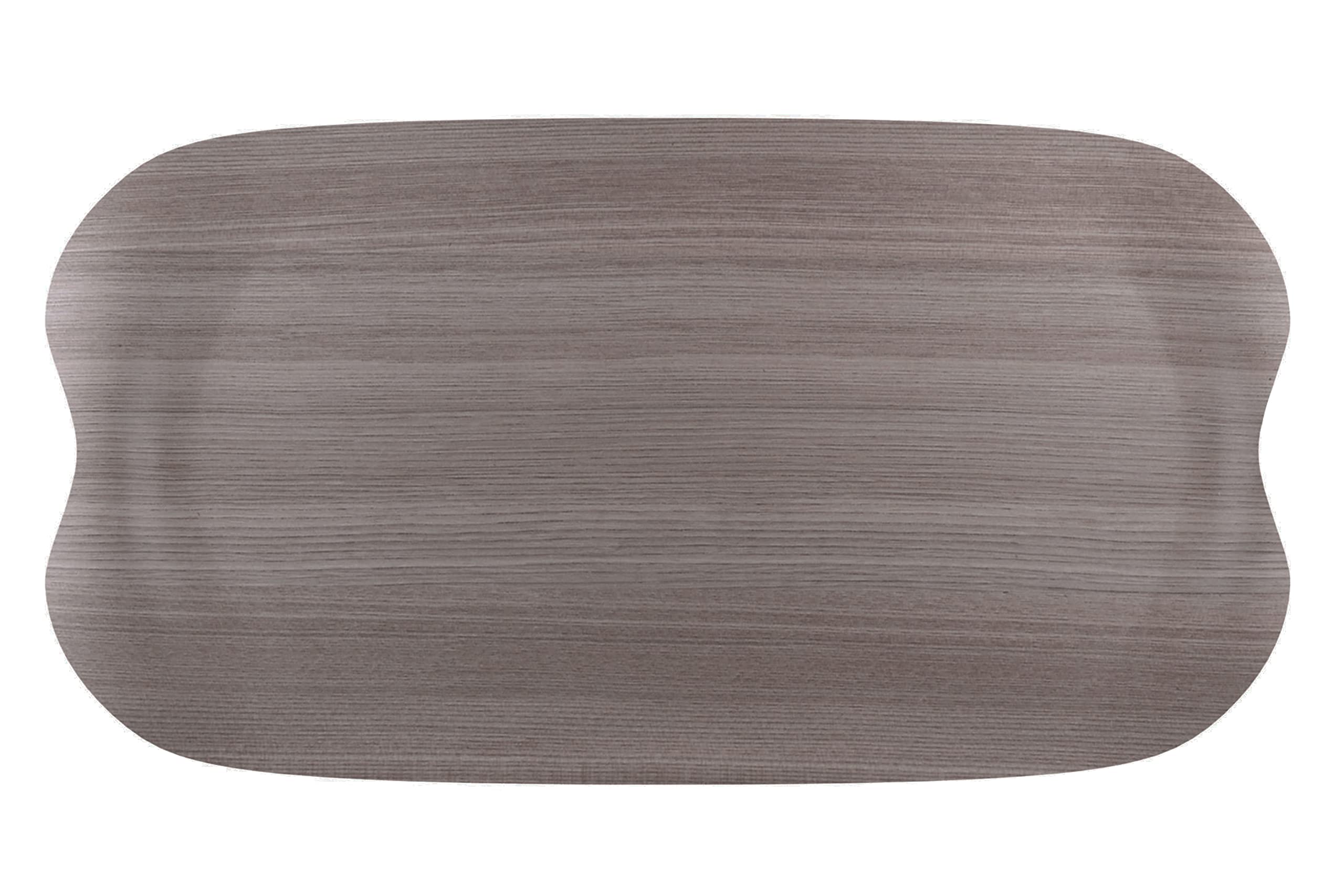 Harfield Tableware Grey Wood Roltex Earth Wave Serving Tray 43X23cm Sustainable Materials (Grey Wood)