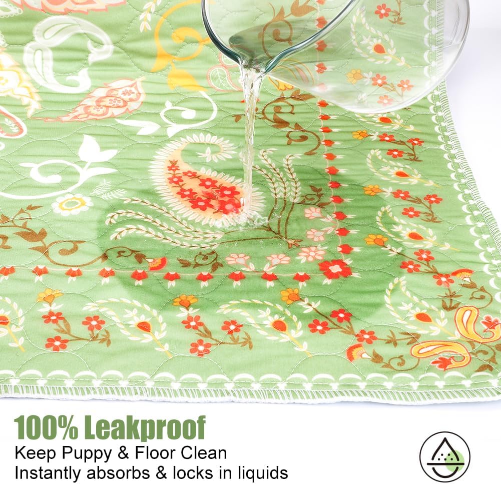 Extra Large Washable Dog Pad 63" x 63", XL Reusable Whelping Mat for Dogs, Massive Waterproof Puppy Training Pad for Large Rug Protection & Playpens, Non-Slip Absorbent Dog Floor Mat