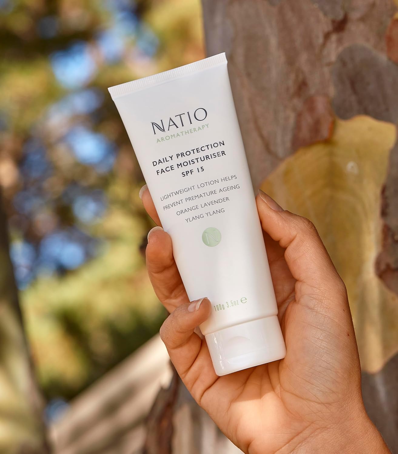 Natio Aromatherapy Daily Protection Face Moisturiser SPF 15 100g