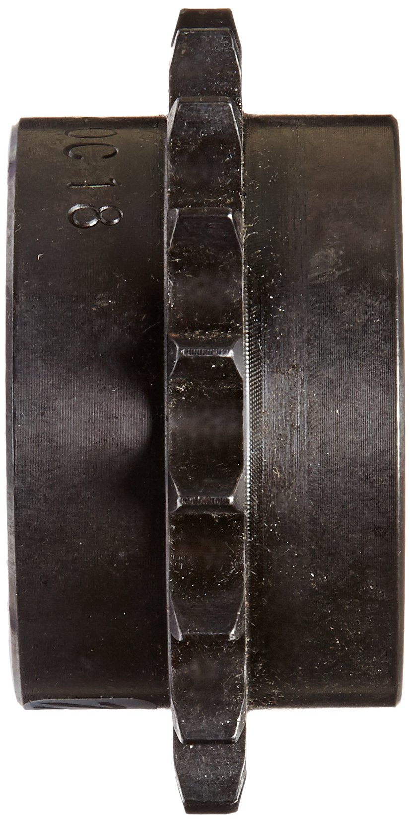 Martin Roller Chain Sprocket, Reboreable, Type C Hub, Single Strand, 40 Chain Size, 0.5