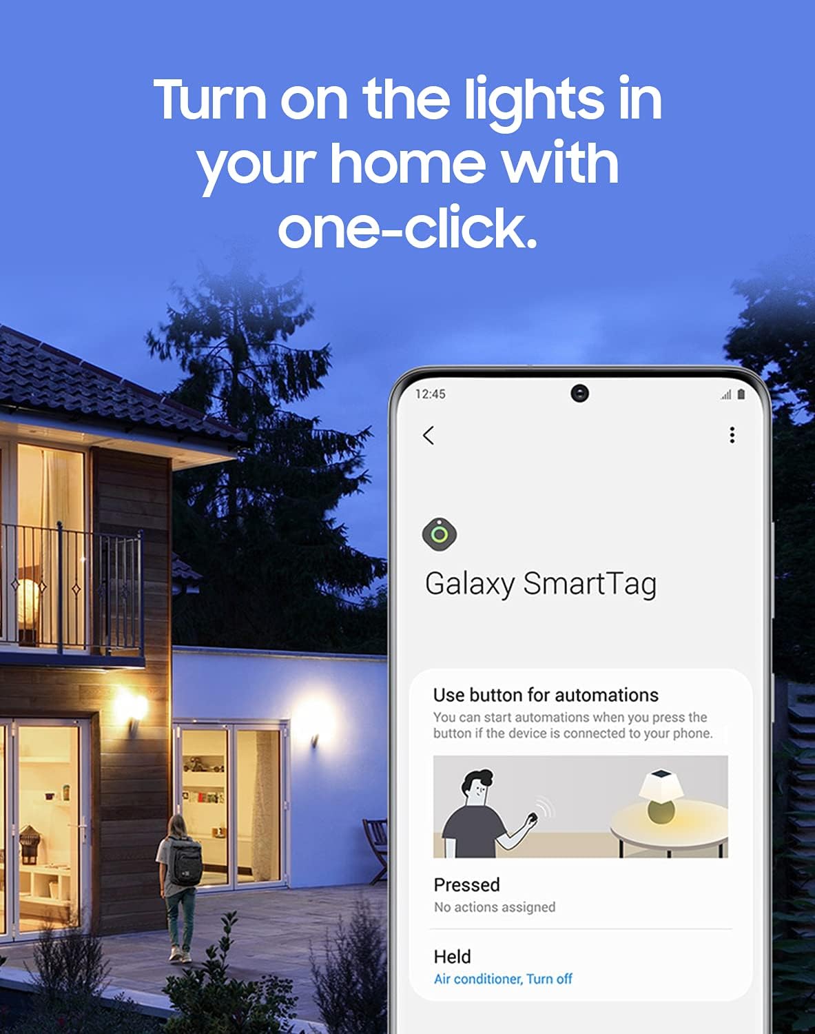 Buy SAMSUNG Galaxy SmartTag+ Plus, 1 Pack, Bluetooth Smart Home