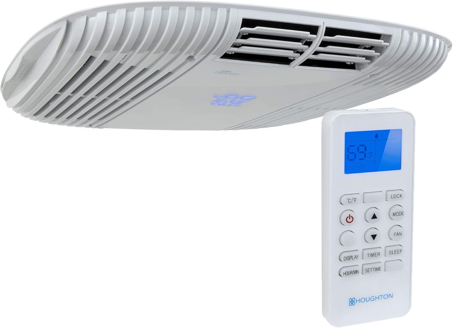 RecPro RV Air Conditioner 15K Non-Ducted | With Heat Pump for Heating or Cooling Option | RV AC Unit | Camper Air Conditioner (White) : Home & Kitchen