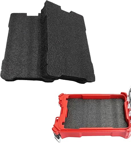 Packout - Inserto de espuma 48-22-8435 se adapta a Milwauke Foam Packout Insert y caja de herramientas de espuma (2 piezas)