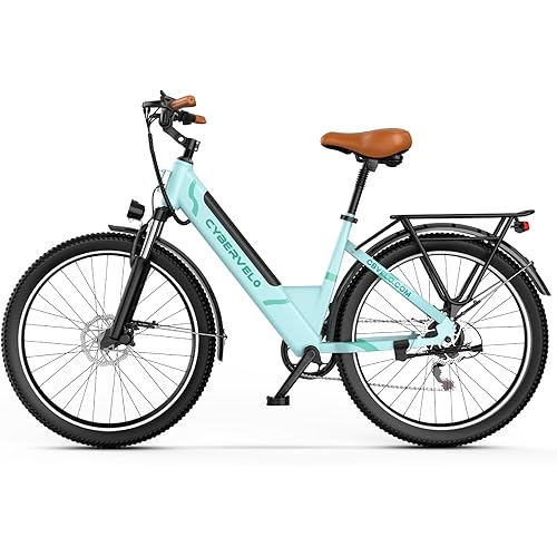 1000 Peak Electric Bike for Adults,up 80 Miles Removable Battery Ebike, 26" Electric E Bike with 7-Speed,Adult Electric Bicycles for Commute Beach Snow Womens All Terrain
