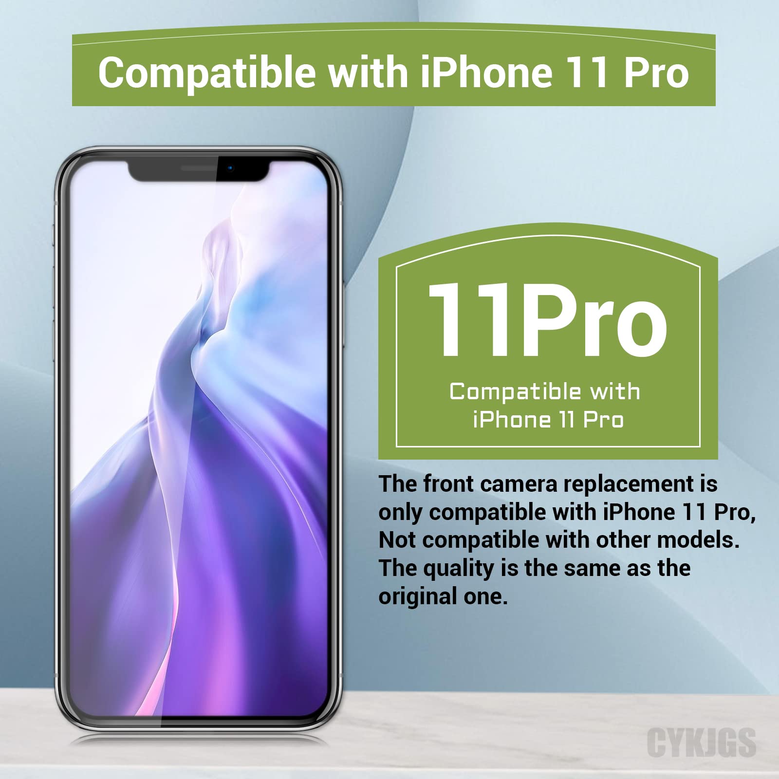 Amazon.co.jp: iPhone 11 Pro フロントカメラ交換用 12MP フェイス