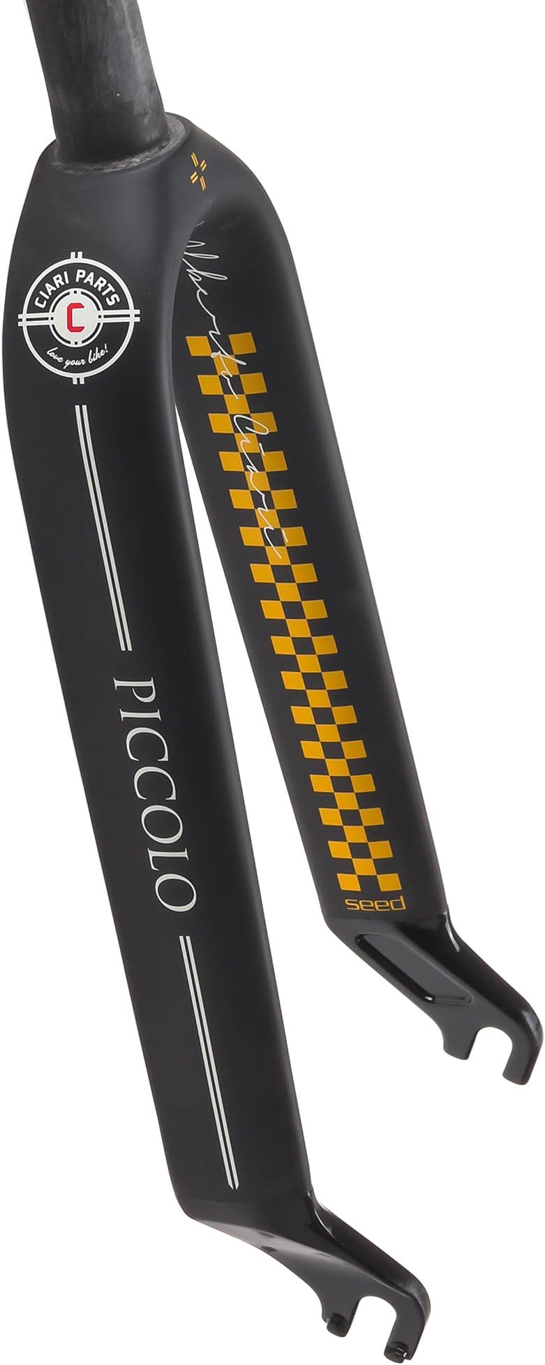 Piccolo Junior Full Carbon Fork 1 Steerer Black