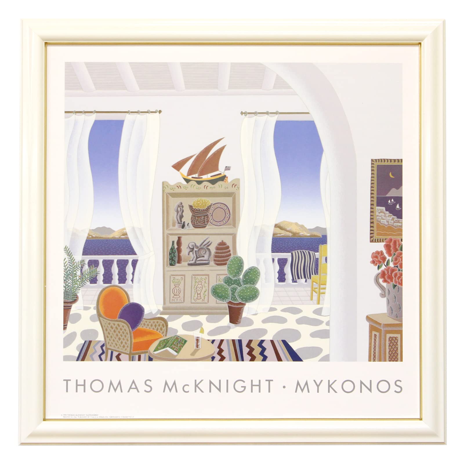 トーマス マックナイト アリゾナ アメリカ製 ヴィンテージポスター 1991年