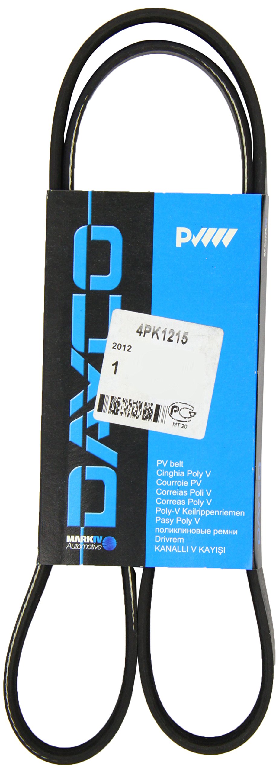Poly-V V-Ribbed Belt Dayco Audi A4 A6 Peugeot 205 309 Renault Clio