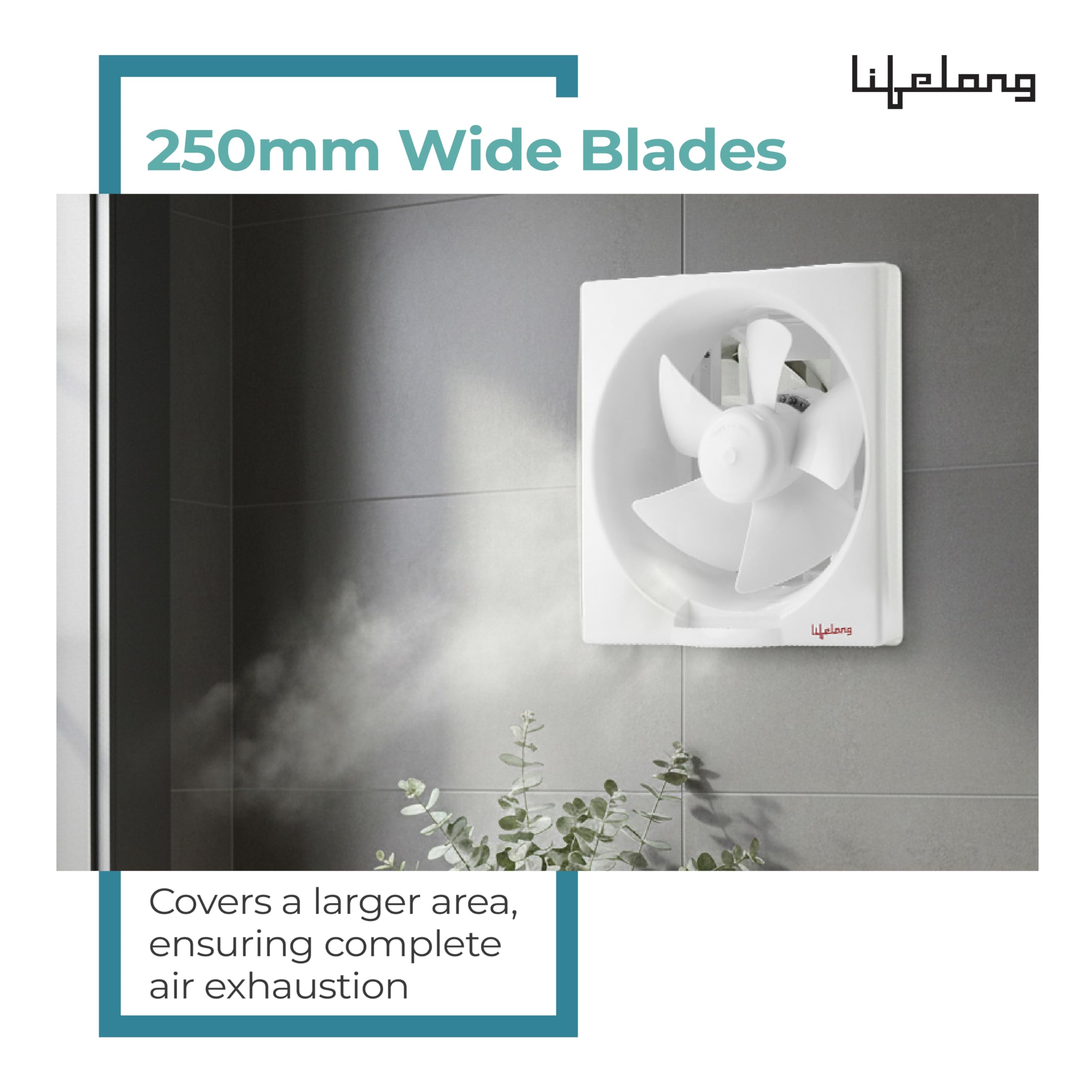Lifelong Exhaust Fan - Kitchen & Bathroom -6 Lifelong Exhaust Fan - Kitchen & Bathroom -6