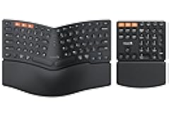 EK04 Mini Ergonomic Keyboard and EK04 N Ergonomic Number Pad - Black