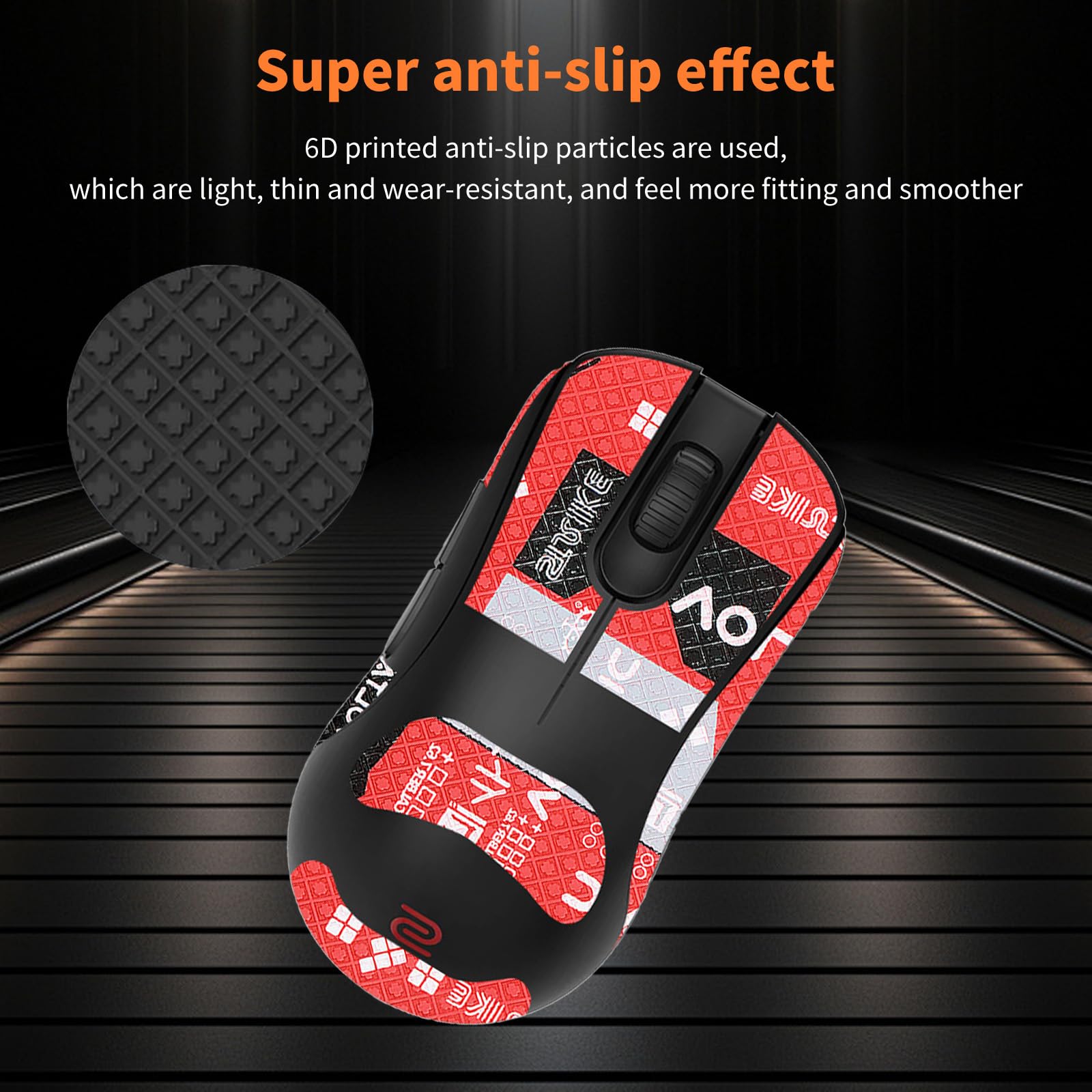Amazon.com: NOUKAJU Mouse Grip Tape Full Coverage for BenQ Zowie