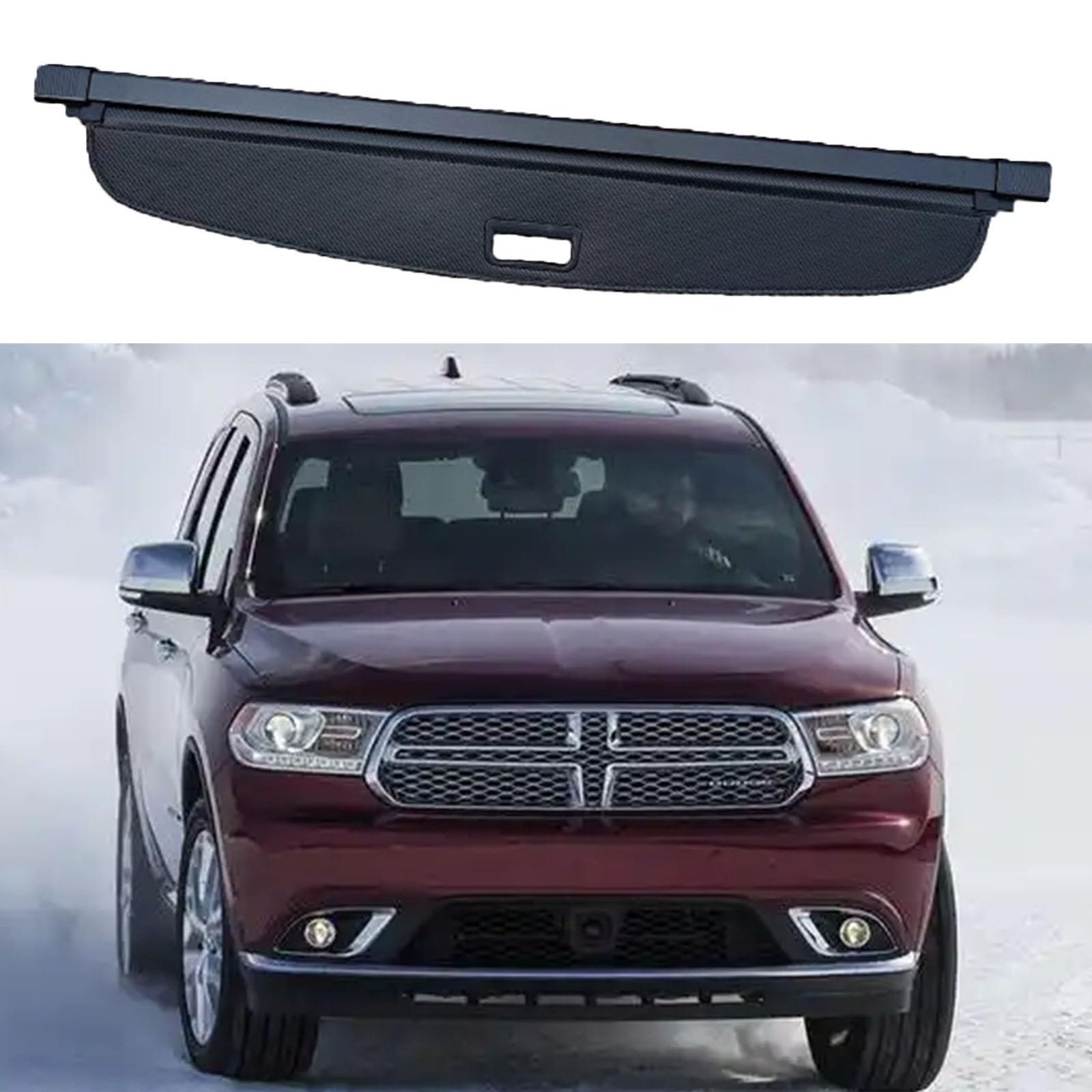 WGHNBNB Car privacy screen,Compatible pour Dodge Durango 2011-2021(Second row),Auto Parts