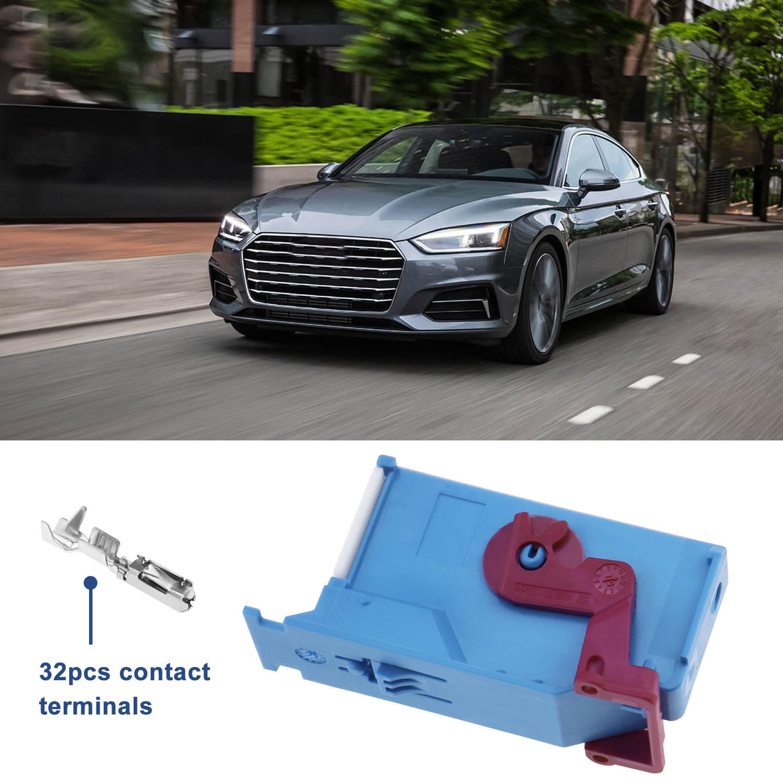 Connecteur prise fiche 2 broches injecteur POUR VW AUDI SEAT SKODA, 4D0971992A