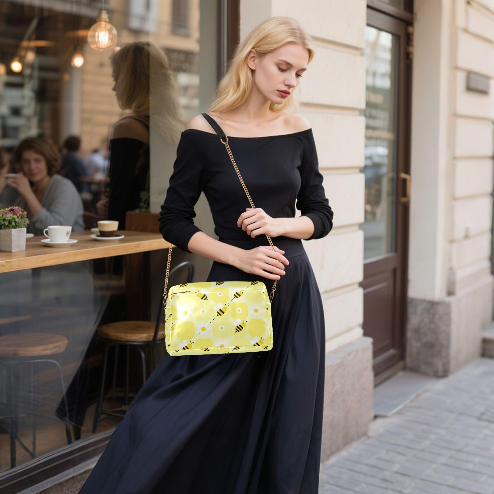 FRODOTGV Bolso cruzado para mujer con capacidad de 2,5 L