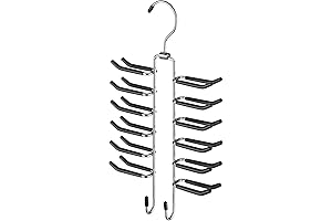Whitmor Swivel Tie Hanger: The Ultimate Tie and Belt Organizer