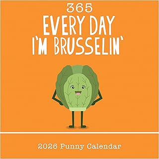 365 Daily Desk Calendar for 2026 by Graphique, Day to Day Calendar for Home or Office, Tear Off Pages, Punny