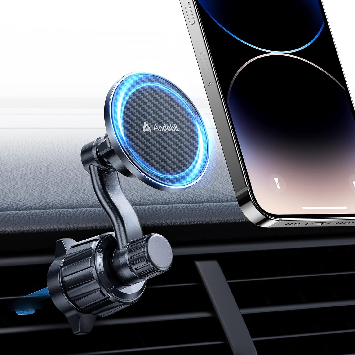 Handyhalterung Auto Iphone 13 Pro Max andobil Handyhalterung Auto Magnet Kompatibel mit MagSafe [ N55