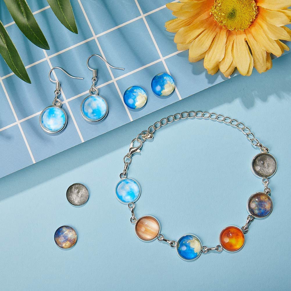 500 Cabochons étoiles à Dos Plat - Embellissements Scrapbooking Et Bijoux DIY !